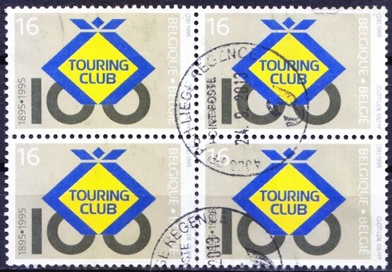 Belgium 1983 Used Blk, Centenary of Touring Club of Belgium   [Wg] - Image 1 of 1