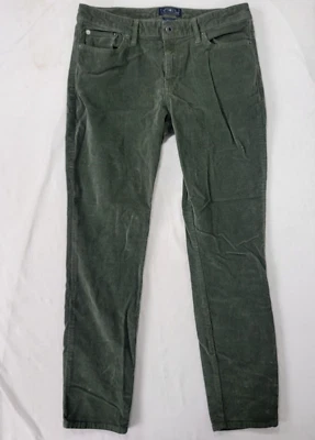 Pantalones largos de pana verde Lucky Brand para mujer talla 10/30 LOLITA SKINNY Foto 1 de 4