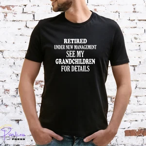 CAMISETA RETIRADA, VER NIETOS, Regalo para él o ella, abuela, día del padre - Imagen 1 de 6