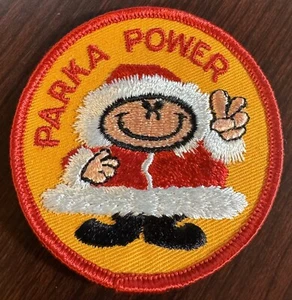 PARKA MOTO DE NIEVE POWER NAVIDAD DE COLECCIÓN SOBRE 3" X 3" NUEVA (P80) - Imagen 1 de 1