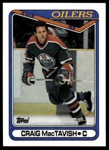 1990-91 Topps Craig MacTavish Edmonton Oilers #189