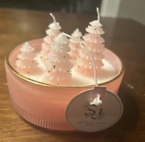 Sincerely Jules Home Frost Pink Christbaumkerze Neu (unvollständig) - Bild 1 von 5