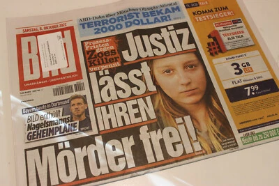 BILDzeitung 08.10.2022 Oktober Ukraine Krieg Putin Selenskyi Mutter Tochter Duo - Bild 1 von 3