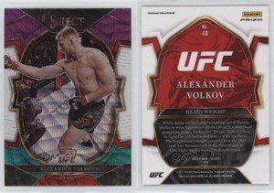 2023 Panini Select UFC Concourse Tri-Color Prizm Alexander Volkov #48