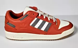 Adidas Originals uomo rosso grigio bianco FORUM BASSO - Foto 1 di 5