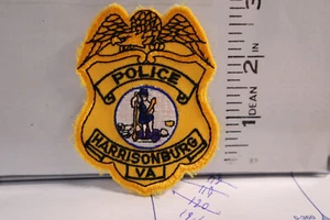 police patch   HARRISONBUG POLICE VIRGINIA BALL CAP SIZE - Picture 1 of 1