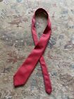 Red Marks and Spencer Men?s Tie 100% Silk With Small Polka dot Pattern
