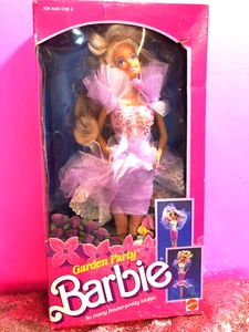 1988 Vintage Garden Party Barbie #1953 with open Box never played with - Picture 1 of 4