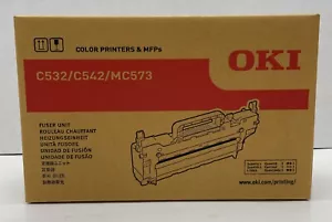 New OEM - Okidata OKI Fuser Unit 120V C532 C542 MC573 46358501 60K Page Yield - Picture 1 of 2