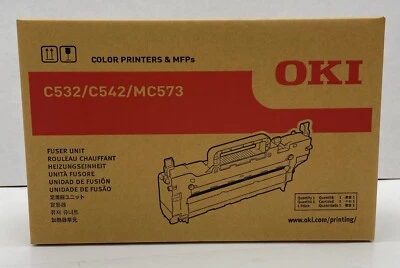 New OEM - Okidata OKI Fuser Unit 120V C532 C542 MC573 46358501 60K Page Yield - Image 1 of 3