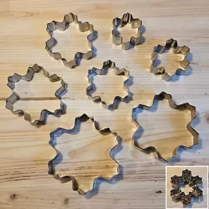 Plätzchenausstecher Keksausstecher Ausstechformen Ausstecher Weihnachten Flocke - Bild 1 von 3
