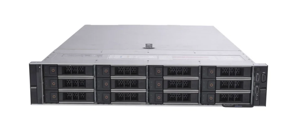 Dell PowerEdge R740xd 2x 24C Platinum 8160 256GB Ram 6x 8TB HDD H750 2U Server - Image 1 of 1