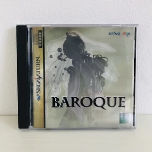 BAROQUE Sega Saturn Clear Sheet Japan import - Picture 1 of 9