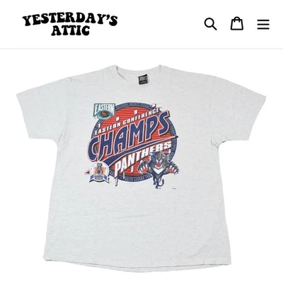 Camisa Vintage Florida Panthers 1996 Talla 2X-Grande Foto 1 de 2