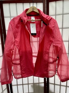 Nike Running Division Jacke Damen Größe L Rosa Leicht Neu Mit Etikett - Bild 1 von 8