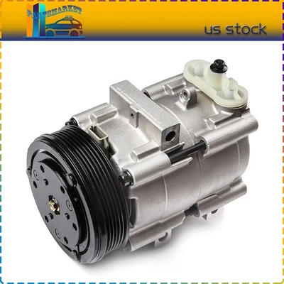 A/C Compressor w/Clutch For 2002 Ford F-150 F-250 F-350 Super Duty  F53 Foto 1 de 4