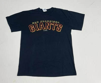 Vintage Gildan San Francisco Giants Medium Black T Shirt - Image 1 of 4