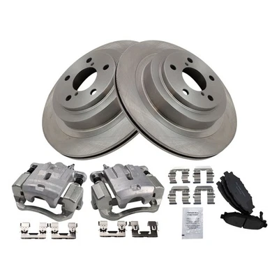 Kit de pastillas de freno trasero y rotor para Subaru Legacy 2010-2011 Foto 1 de 4