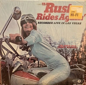 Rusty Warren Rusty Rides Again LP Comedy Adults Only Live in Las Vegas 1969 NM - Picture 1 of 4
