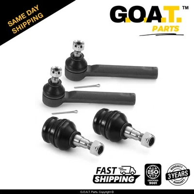 Kit de rótula inferior y extremo de varilla de amarre exterior para Saab 9-2X Subaru Crosstrek WRX 4 PC Foto 1 de 4