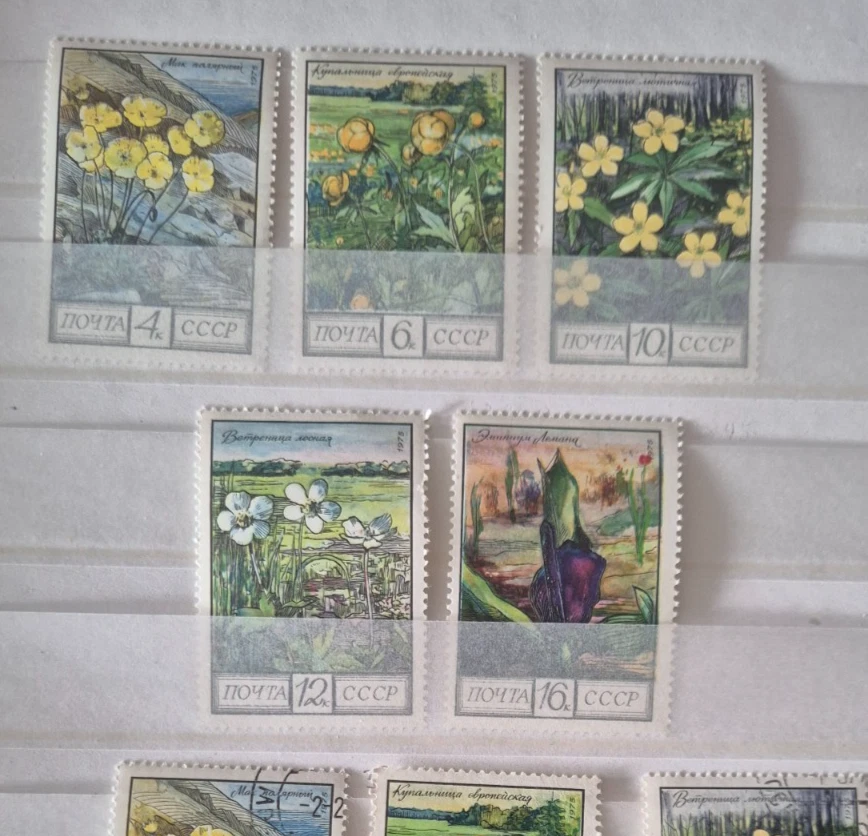 Sowjetunion 1975 Blumen MiNr4428-4432 **/MNH/Postfrisch - Bild 1 von 1
