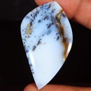100% Natural Scenic Dendritic Agate Cabochon Gemstone 43.70 CT 26x45x4 mm WR250 - Picture 1 of 7