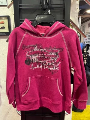 Harley Davidson Sudadera con Capucha Niños Rosa Foto 1 de 2