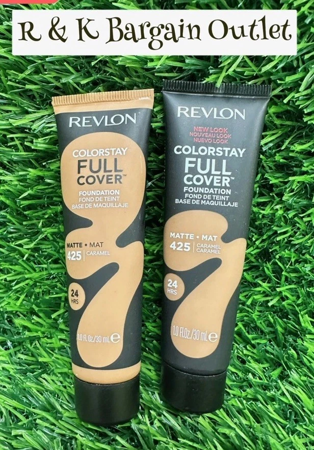 Revlon ColorStay Full Cover Foundation Matte 425 Caramel 1 oz Ea 2pcs New - Image 1 of 1