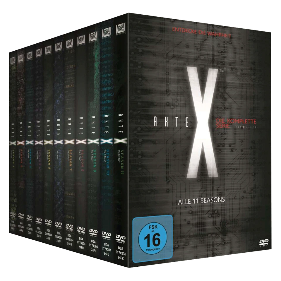 Akte X - Staffel 1-11 (DVD, 2021)