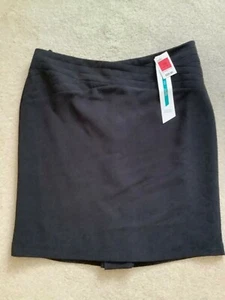 BNWT Marks and Spencer M & S Lined Black Skirt 18 petite - Picture 1 of 4