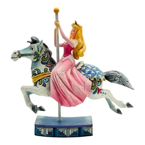 Disney Showcase Jim Shore Princess of Beauty Aurora Figurine Carousel Horse - Picture 1 of 18
