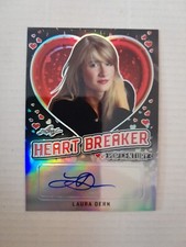 Laura Dern /10 Prism Black Heart Breaker Autograph Card 2018 Leaf Pop Century