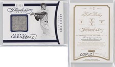 2016 Panini Flawless Material Greats Sapphire /15 Bill Dickey #2 HOF