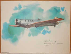 Aircraft Print: Boeing 221A - United Airlines Collection - Nixon Galloway  - Picture 1 of 3