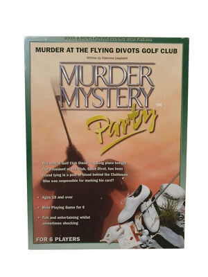 Murder Mystery Party Game Vintage Rare Glof Club Tape Complete New Fun - Image 1 of 4