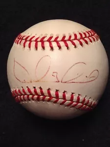WILSON BETEMIT Signed Autographed Major League Baseball Single AUTO BRAVES - Picture 1 of 5