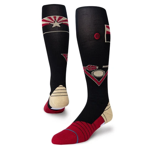 Arizona Diamondbacks "Connect Of" Stance MLB Baseball Socks Large Men's 9-13 Cover
