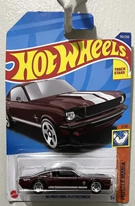 HOT WHEELS 65 MUSTANG 2+2 FASTBACK MUSCLE MANIA 1/10 - Picture 1 of 4