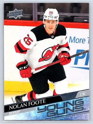 2020-21 Upper Deck Extended Series Young Guns Nolan Foote #729 - Image 1 of 2