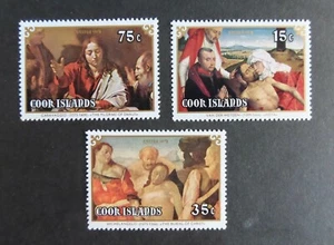 Pinturas de Pascua de las Islas Cook 1978 SG588/90 montadas como nuevas - Imagen 1 de 1