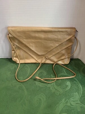 Bolso Bandolera Paul Joseph De Colección Cuero Dorado EE. UU. Foto 1 de 4