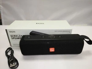 DOSS E-go II Portable Bluetooth Speaker Waterproof Extra Bass - Picture 1 of 5