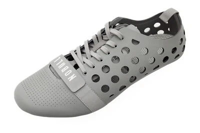 Nobull Indoor Cycling Shoes Spin Class US Mens 13 or Womens 14.5 Gray Ventilated - Image 1 of 4