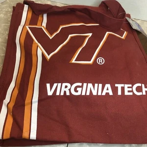 Virginia Tech Hokies Printed Non-Woven Reusable Grocery Tote Bag - Picture 1 of 3