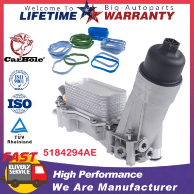 926-876 Aluminum Housing Oil Filter Assembly For Chrysler 200 300 3.6L 2011-2016 - Image 1 of 4