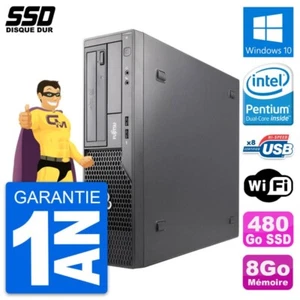 PC Fujitsu Esprimo E500 E85 + Dt Intel G630 RAM 8Go SSD 480Go Windows 10 Wifi - Bild 1 von 3