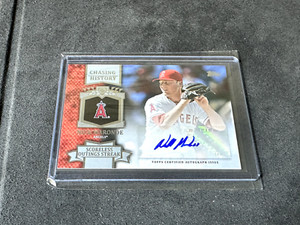 Nick Maronde 2013 Topps Chasing History Auto Autograph