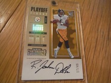 JOSHUA DOBBS - 2017 AUTOGRAPH Contenders PLAYOFF TICKET Rookie (#/ 49 ) Vikings