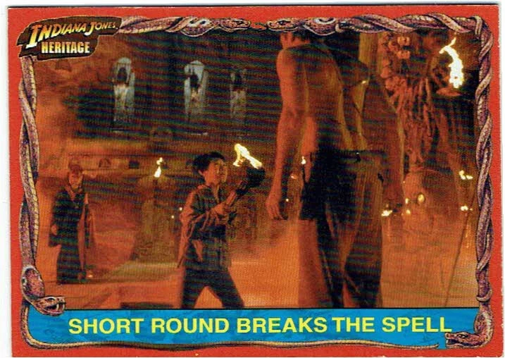 Indiana Jones Heritage Topps 2008 White Back Parallel Chase Card #45 - #058/500 - Image 1 of 1
