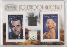 2010 Century Collection Two Subjects Stamps Materials Marilyn Monroe Henry Fonda